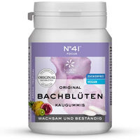 Produktbild von Hager Pharma Bachblüten Kaugummis Konzentration zuckerfrei vegan glutenfrei bio 40 Stück