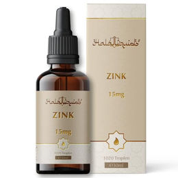 Halal Liquids Zink Tropfen ohne Zusatzstoffe – Bild 1 von 3