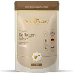 Halal Powders Kollagen Pulver neutral aus Weiderind Typ I und III ohne Zusatzstoffe – Bild 1 von 2