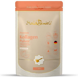 Halal Powders Kollagen Pulver Pfirsich aus Weiderind Typ I und III ohne Zusatzstoffe – Bild 1 von 2