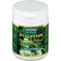 Produktbild von HANNES' ACAI Beere Kapseln ohne Zusatzstoffe 180 Stück