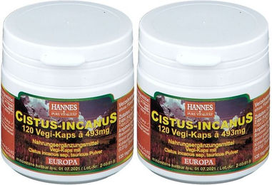HANNES Cistus Incanus Kapseln 120 Stück – Bild 1 von 1