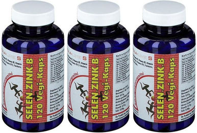 Hannes Pharma Nutricon Selen mit Selenhefe, Zink und Vitamin B-Komplex vegetarische Kapseln 120 Stück – Bild 1 von 1