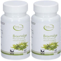 Produktbild von Hannes pure Lebenslust Braunalge + C Kapseln vegan
