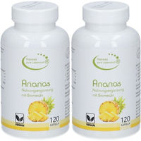 Produktbild von Hannes pure Lebenslust Bromelain und Vitamin E Kapseln Vegan 120 Stück