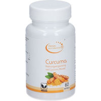 Produktbild von Hannes pure Lebenslust Curcuma Kapseln laktosefrei zuckerfrei ohne Zusatzstoffe 60 Stück