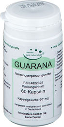 Hannes pure Lebenslust Guarana Pur Vegan Kapseln 60 Stück – Bild 1 von 1