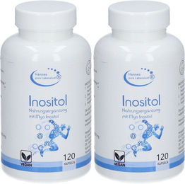 Hannes pure Lebenslust Inositol Kapseln vegan 120 Stück – Bild 1 von 1