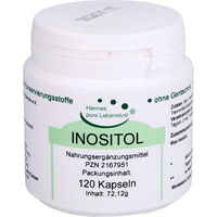 Produktbild von Hannes pure Lebenslust Inositol Kapseln vegan und vegetarisch 120 Stück