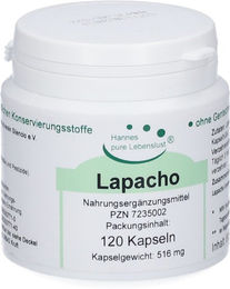 Hannes pure Lebenslust LAPACHO Kapseln glutenfrei laktosefrei ohne Zusatzstoffe 120 Stück – Bild 1 von 1
