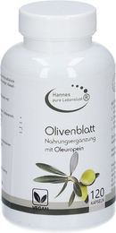 Hannes pure Lebenslust Olivenblatt Extrakt Kapseln Vegan Glutenfrei Laktosefrei 120 Stück – Bild 1 von 1
