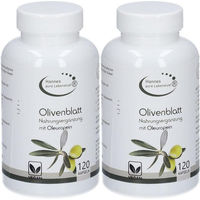 Produktbild von Hannes pure Lebenslust Olivenblatt Extrakt Kapseln vegan glutenfrei laktosefrei 240 Stück