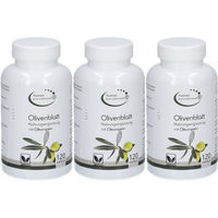 Produktbild von Hannes pure Lebenslust Olivenblatt Extrakt Kapseln vegan glutenfrei laktosefrei 360 Stück