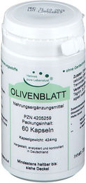 Hannes pure Lebenslust Olivenblatt Extrakt Vegan Kapseln – Bild 1 von 1