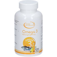 Produktbild von Hannes pure Lebenslust OMEGA 3 Kapseln vegetarisch glutenfrei laktosefrei 120 Stück