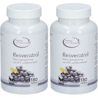 Produktbild von Hannes pure Lebenslust Resveratrol Kapseln vegan vegetarisch glutenfrei laktosefrei