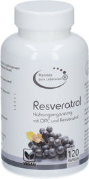 Hannes pure Lebenslust Resveratrol Kapseln vegan vegetarisch glutenfrei laktosefrei – Bild 1 von 1