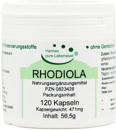 Hannes pure Lebenslust Rhodiola Kapseln vegan – Bild 1 von 1