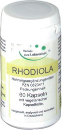 Hannes pure Lebenslust Rhodiola Kräuter-Komplex Kapseln vegan glutenfrei laktosefrei 60 Stück – Bild 1 von 1