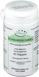 Hannes pure Lebenslust Schwarzkümmelöl Kapseln Bio 60 Stück – Bild 1 von 1