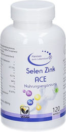 Hannes pure Lebenslust SELEN ZINK ACE Kapseln glutenfrei und ohne Zusatzstoffe 120 Stück – Bild 1 von 1