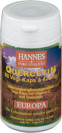 Hannes Pure Quercetin Kapseln vegetarisch 60 Stück – Bild 1 von 2