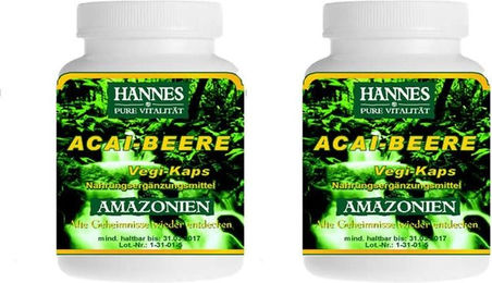 Hannes pure Vitalität ACAI Beere Kapseln 120 Stück – Bild 1 von 1