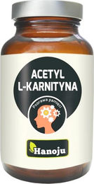 Hanoju Acetyl L-Carnitin Kapseln 60 Stück laktosefrei zuckerfrei glutenfrei und ohne Gelatine – Bild 1 von 3