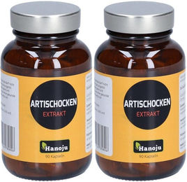 HANOJU Artischocken Extrakt 500 mg Kapseln laktosefrei und zuckerfrei ohne Zusatzstoffe – Bild 1 von 1