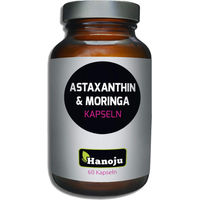 Produktbild von Hanoju Astaxanthin 135 mg und Moringa 250 mg Kapseln 60 Stück