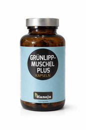 Hanoju Grünlippmuschel Plus 450 mg Kapseln 150 Stück laktosefrei und ohne Gelatine – Bild 1 von 2
