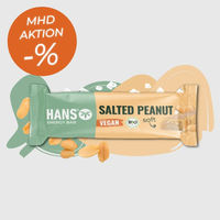 Produktbild von HANS Brainfood Bio Energieriegel Salted Peanut glutenfrei