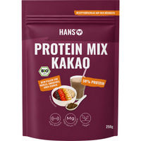 Produktbild von HANS Brainfood Bio Kakao-Proteinmix Mehrkomponenten Pulver Schokolade 250 g