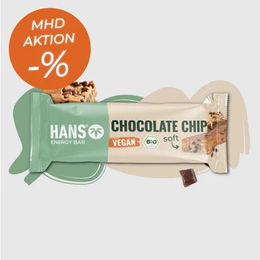 HANS Brainfood Bio Riegel Chocolate Chip glutenfrei – Bild 1 von 1