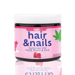 HANS Brainfood GmbH Hair & Nail Gummies mit Zink, Biotin und Selen vegan zuckerfrei ohne Gelatine – Bild 1 von 1
