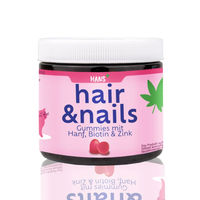 Produktbild von HANS Brainfood GmbH Hair & Nail Gummies mit Zink, Biotin und Selen vegan zuckerfrei ohne Gelatine