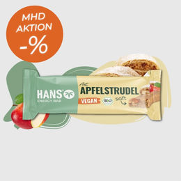 HANS Brainfood Proteinriegel Apfelstrudel-Style Bio und glutenfrei – Bild 1 von 1