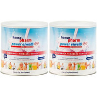 Produktbild von Hansepharm Power Eiweiß Plus mit L-Carnitin Pulver Himbeere-Vanille 750 g