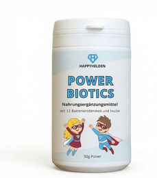 HAPPYHELDEN Power Biotics Pulver zuckerfrei und ohne Zusatzstoffe für Kinder und Erwachsene – Bild 1 von 1
