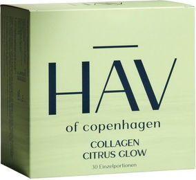 HAV Marine Collagen Citrus Glow mit Fischkollagen, zuckerfrei, laktosefrei und glutenfrei, 30 Sticks – Bild 1 von 2