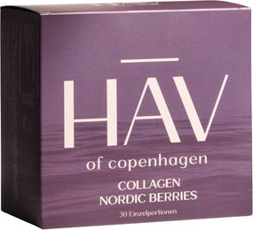 HAV Marine Collagen Nordic Berries zuckerfrei laktosefrei glutenfrei 30 Sticks – Bild 1 von 3