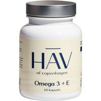 Produktbild von HAV Omega-3 + E hochdosiert 60 Softgels ohne Zusatzstoffe