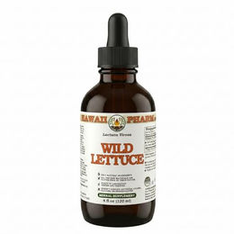 Hawaii Pharm Europe Wild Lettuce Lactuca virosa Flüssigextrakt Kraut-Glycerit glutenfrei 120 ml – Bild 1 von 3