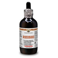 Produktbild von Hawaii Pharm Reishi Pilz Flüssigextrakt Alkoholfreie Tropfen 60 ml glutenfrei ohne Zusatzstoffe