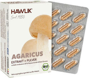Hawlik Bio Agaricus Extrakt Kapseln – Bild 1 von 1