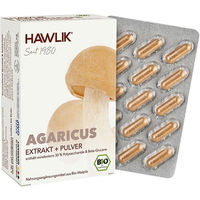 Produktbild von Hawlik Bio Agaricus Extrakt Kapseln