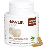Produktbild von Hawlik Bio Champignon Vitalpilz Extrakt Kapseln 240 Stück