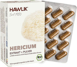 Hawlik Bio Hericium Extrakt Kapseln 120 Stück – Bild 1 von 1