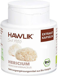 Hawlik Bio Hericium Extrakt Kapseln mit Vitamin C vegan 240 Kapseln – Bild 1 von 1
