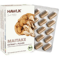 Produktbild von Hawlik Bio Maitake Extrakt Kapseln 120 Stück